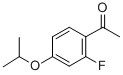 2'-FLUORO-4'-ISO-PROPYLOXYACETOPHENONE CAS#: 289039-80-1