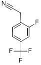 2-FLUORO-4-(TRIFLUOROMETHYL)PHENYLACETONITRILE CAS#: 239087-11-7