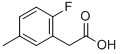 2-FLUORO-5-METHYLPHENYLACETIC ACID CAS#: 203314-27-6