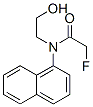 2-Fluoro-N-(2-hydroxyethyl)-N-(1-naphtyl)acetamide CAS#: 10016-11-2