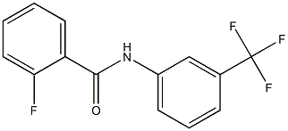 2-Fluoro-N-[3-(trifluoroMethyl)phenyl]benzaMide, 97% CAS#: 2053-95-4