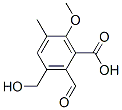 2-Formyl-3-hydroxymethyl-6-methoxy-5-methylbenzoic acid CAS#: 10088-78-5