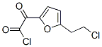 2-Furanacetyl chloride, 5-(2-chloroethyl)-alpha-oxo- (9CI) CAS#: 100750-59-2