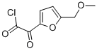 2-Furanacetyl chloride, 5-(methoxymethyl)-alpha-oxo- (9CI) CAS#: 107747-90-0