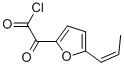 2-Furanacetyl chloride, alpha-oxo-5-(1-propenyl)- (9CI) CAS#: 100750-55-8