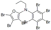 2-Furanamine,  3,4,5-tribromo-N-(pentabromophenyl)-N-propyl-  (9CI) CAS#: 218770-10-6