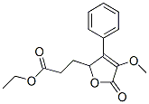 2-Furanpropanoic acid, 2,5-dihydro-4-methoxy-5-oxo-3-phenyl-, ethyl es ter CAS#: 105346-34-7