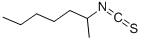 2-HEPTYL ISOTHIOCYANATE CAS#: 21663-51-4