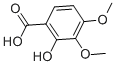 2-HYDROXY-3,4-DIMETHOXYBENZOIC ACID CAS#: 5653-46-3