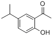 2'-HYDROXY-5'-ISOPROPYLACETOPHENONE CAS#: 1634-36-2