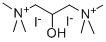 2-HYDROXY-N,N,N,N',N',N'-HEXAMETHYL-1,3-PROPANE DIAMINIUM DI IODIDE CAS#: 123-47-7