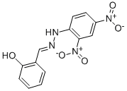 2-HYDROXYBENZALDEHYDE 2,4-DINITROPHENYLHYDRAZONE CAS#: 1160-76-5