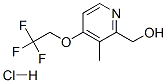 2-HYDROXYMETHYL-3-METHYL-4-(2,2,2-TRIFLUOROETHOXY)PYRIDINE HCL CAS#: 253345-80-1