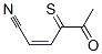 2-Hexenenitrile, 5-oxo-4-thioxo-, (2Z)- (9CI) CAS#: 224628-25-5
