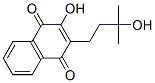 2-Hydroxy-3-(3-hydroxy-3-methylbutyl)-1,4-naphthalenedione CAS#: 15298-01-8