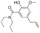 2-Hydroxy-3-methoxy-5-(2-propenyl)-N,N-dipropylbenzamide CAS#: 27000-36-8