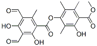 2-Hydroxy-3,5,6-trimethyl-4-(2,4-dihydroxy-3,5-diformyl-6-methylbenzoyloxy)benzoic acid methyl ester CAS#: 27839-39-0