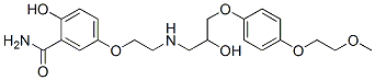 2-Hydroxy-5-[2-[[2-hydroxy-3-[4-(2-methoxyethoxy)phenoxy]propyl]amino]ethoxy]benzamide CAS#: 108289-44-7