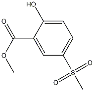 2-Hydroxy-5-methylsulfonylbenzoic acid methyl ester CAS#: 101371-44-2