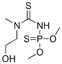 [2-Hydroxyethyl(methyl)thiocarbamoyl]amidothiophosphoric acid O,O-dimethyl ester CAS#: 17702-63-5