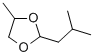 2-ISOBUTYL-4-METHYL-1,3-DIOXOLANE CAS#: 18433-93-7