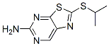 2-(Isopropylthio)thiazolo[5,4-d]pyrimidin-5-amine CAS#: 19844-40-7