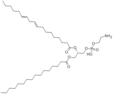 2-LINOLEOYL-1-PALMITOYL-SN-GLYCERO-3-PHOSPHOETHANOLAMINE CAS#: 13206-00-3