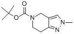 2-METHYL-2,4,6,7-TETRAHYDRO-5H-PYRAZOLO[4,3-C]PYRIDINE-5-CARBOXYLIC ACID, TERT-BUTYL ESTER CAS#: 100501-57-3
