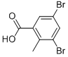 2-METHYL-3,5-DIBROMOBENZOIC ACID CAS#: 100958-94-9