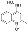 2-METHYL-4-HYDROXYLAMINOQUINOLINE1-OXIDE CAS#: 10482-16-3