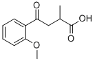 2-METHYL-4-OXO-4-(2'-METHOXYPHENYL)BUTYRIC ACID CAS#: 105254-01-1
