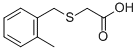 [(2-METHYLBENZYL)THIO]ACETIC ACID CAS#: 18926-49-3