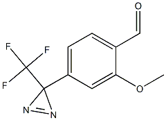 2-Methoxy-4-[3-(trifluoromethyl)-3H-diazirin-3-yl]benzaldehyde CAS#: 205485-25-2