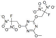 2-Methoxy-4,6-bis(2-fluoro-2,2-dinitroethoxy)-1,3,5-triazine CAS#: 100508-57-4