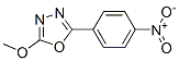 2-Methoxy-5-(4-nitrophenyl)-1,3,4-oxadiazole CAS#: 102925-87-1