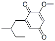 2-Methoxy-6-(2-methylbutyl)-p-benzoquinone CAS#: 15116-12-8