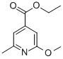 2-Methoxy-6-methyl-4-pyridinecarboxylicacidethylester CAS#: 262296-07-1