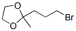 2-Methyl-2-(3-bromopropyl)-1,3-dioxolane CAS#: 24400-75-7