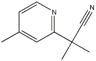 2-Methyl-2-(4-methylpyridin-2-yl)propanenitrile CAS#: 260981-46-2