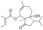 2-Methyl-2-butenoic acid [1,2,3,3a,4,7,8,8a-octahydro-8a-hydroxy-3a,6-dimethyl-1-isopropyl-3-oxoazulen-4-yl] ester CAS#: 11053-21-7