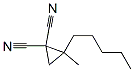 2-Methyl-2-pentyl-1,1-cyclopropanedicarbonitrile CAS#: 16738-90-2