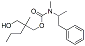 2-Methyl-2-propyl-1,3-propanediol 1-[N-methyl-N-(2-phenyl-1-methylethyl)carbamate] CAS#: 25384-40-1