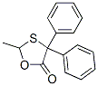 2-Methyl-4,4-diphenyl-1,3-oxathiolan-5-one CAS#: 18648-76-5