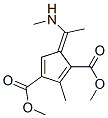 2-Methyl-5-[1-(methylamino)ethylidene]-1,3-cyclopentadiene-1,3-dicarboxylic acid dimethyl ester CAS#: 13061-79-5