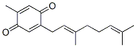 2-Methyl-5-[(2E)-3,7-dimethyl-2,6-octadienyl]-2,5-cyclohexadiene-1,4-dione CAS#: 20227-76-3