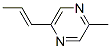 2-Methyl-5-[(E)-1-propenyl]pyrazine CAS#: 18217-82-8