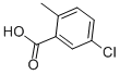 2-Methyl-5-chloro benzoic acid CAS#: 1042-81-5