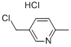 2-Methyl-5-chloromethylpyridine hydrochloride CAS#: 106651-81-4