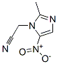 2-Methyl-5-nitro-1H-imidazole-1-acetonitrile CAS#: 1008-49-7