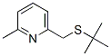 2-Methyl-6-(tert-butylthiomethyl)pyridine CAS#: 18794-28-0